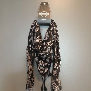 Authentic Hard Rock Cafe Scarf - NWT!